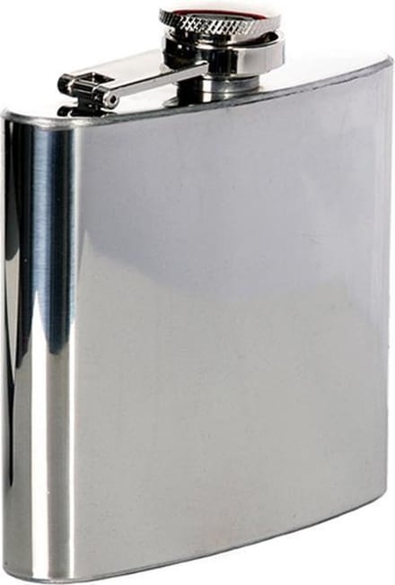 Zakfles/heupflacon RVS 150ml