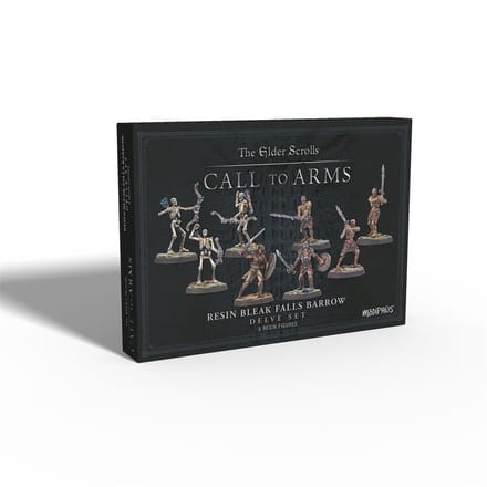 The Elder Scrolls: Call To Arms - Bleak Falls Barrow Resin Set - Miniature Game - Ongeschilderd