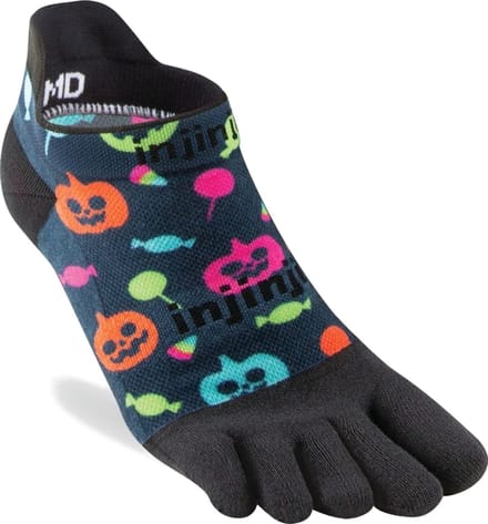Injinji Run Lightweight No-Show Coolmax - Neon Roze - 40-44
