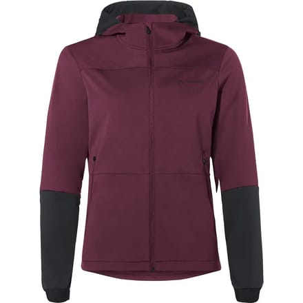 Dames trainingsjack met capuchon VAUDE Qimsa Softshell