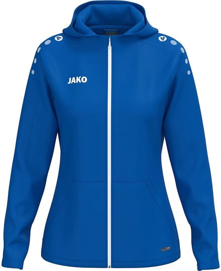 Jako One Jas Met Kap Dames - Royal | Maat: 38/40