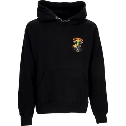 Meditatiehoodie heren zwart