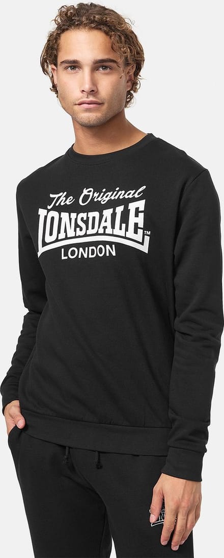 Lonsdale Burghead sweatshirt met ronde hals, normale pasvorm