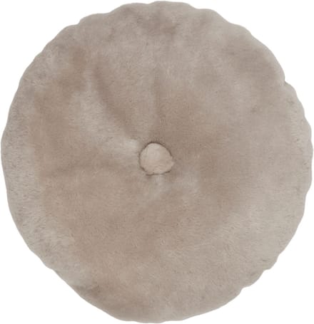 Sheepskin House - Mocassin Kussen - Dubbelzijdig - D45 cm