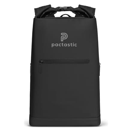 Pactastic Daypack Rugzak met laptopvak Urban Collection Rolltop Backpack 50 cm 27L Black Zwart