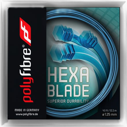 Polyfibre Hexablade Set Snaren 12,2m-Blauw