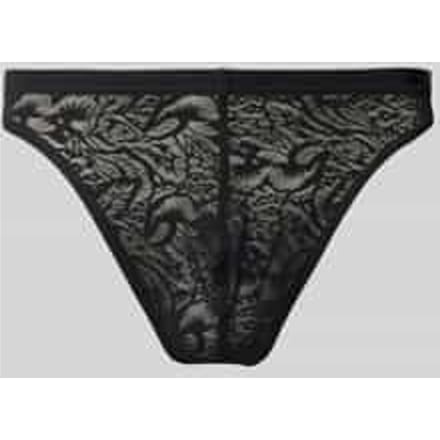 HOM - Free Cut Lace G-String - Black - mannen - M