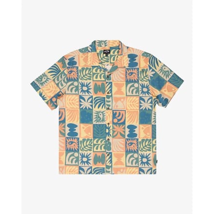 Billabong Vacay Overhemd Met Korte Mouwen Veelkleurig S Man