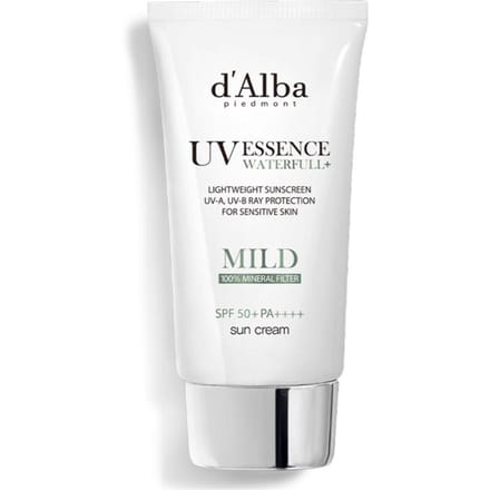 d'Alba Vegan Waterfull MILD Zonnebrandcrème 35ml/50ml (4 Opties) 35ml * 2Pcs