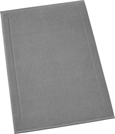 De Witte Lietaer Badmat Contessa, Steel Grey - 60 x 60 cm - Katoen