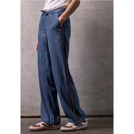 Jeans met gallonstrepen