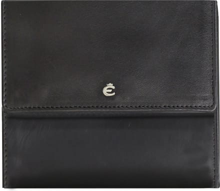 Esquire Harry Portemonnee Leer 10 cm - Jongens - Horizontaal - black