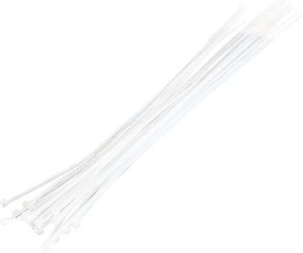 LogiLink KAB0041 Nylon Transparant 100stuk(s) kabelbinder
