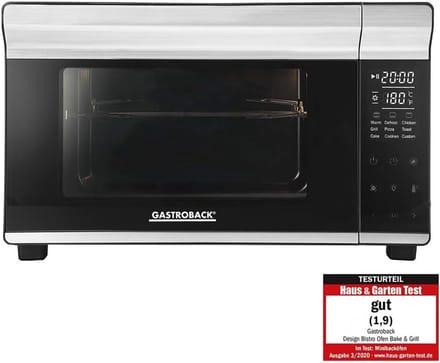 Multifunctionele Mini Oven met hetelucht en draaispies - 26L Capaciteit