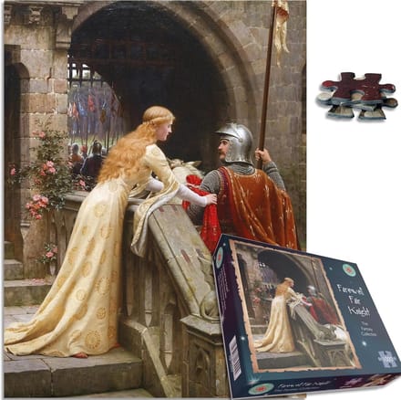1000 Stuks Legpuzzel Volwassenen - Fantasie Ridder Afscheid Legpuzzel
