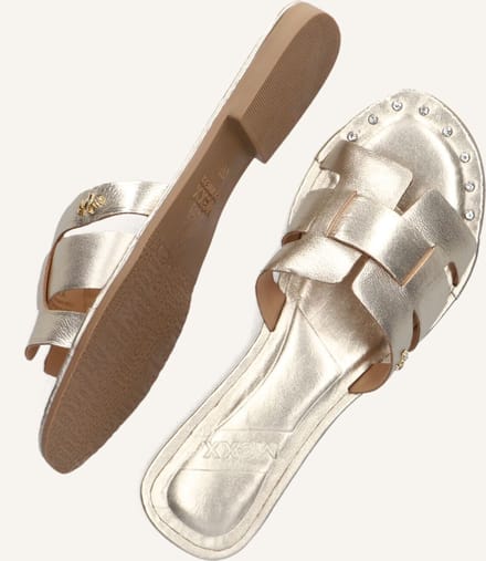 Mexx Lisa Slippers - Dames - Goud - Maat 39