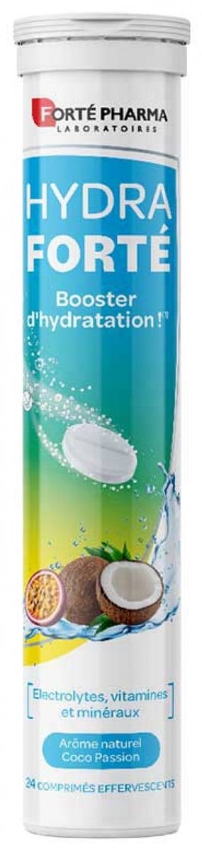Forté Pharma Hydra Forté Hydration Booster 24 Bruistabletten (Smaak : Kokos-Passie)