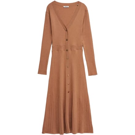 Ribgebreide Trui Jurk Dames Salsa Jeans