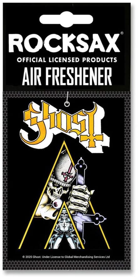 Rocksax Ghost - Clockwork Luchtverfrisser - Zwart
