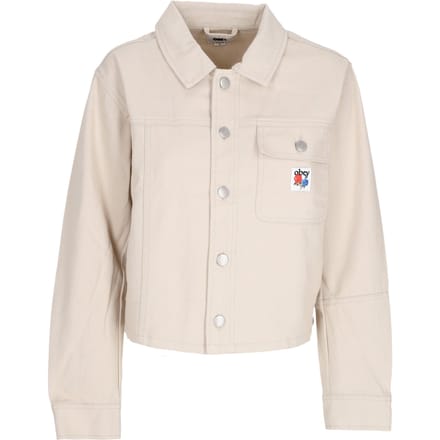 Damesjeansjack W Rebuilt overhemdjack Clay