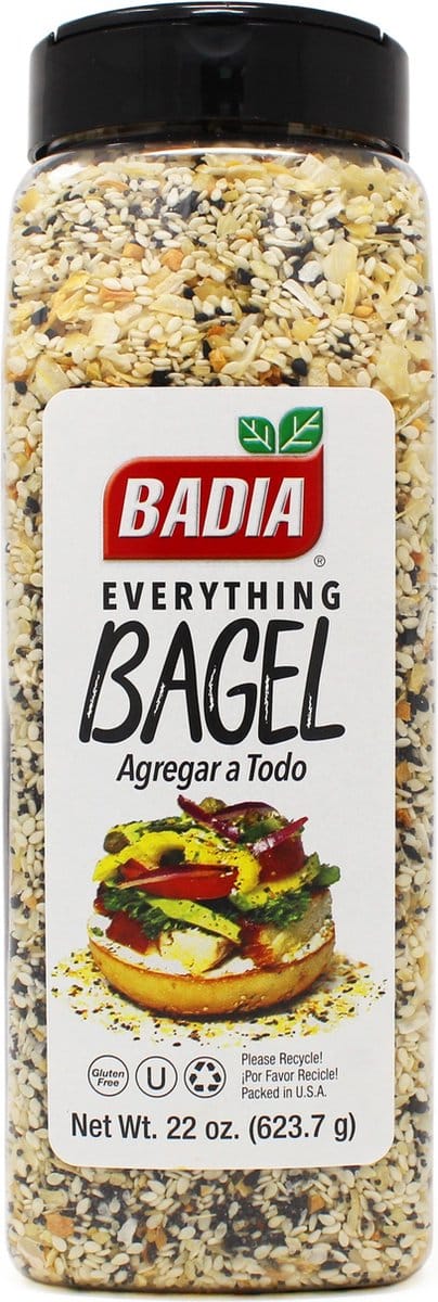 Badia Spices | Everything Bagel GROOT | sesamzaadjes, maanzaad, knoflook, ui, zout | 623,7 gram