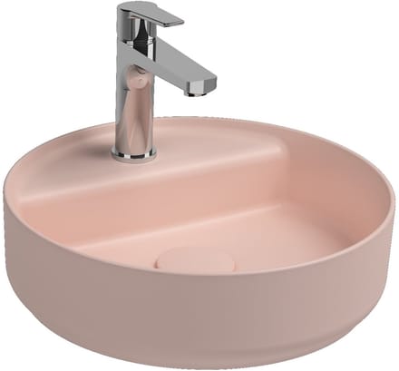 Isvea Infinity Wastafel Rond - Zalmroze