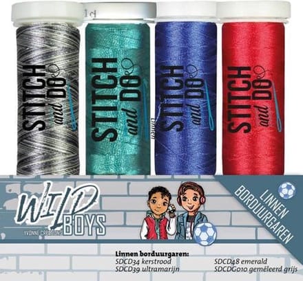 Stich and Do Garenset - Yvonne Creations - Wild Boys