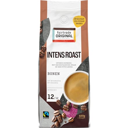 Intens roast 12 koffiebonen