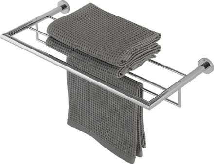 Geesa Nemox Handdoekrek met planchet - 60 cm - Chroom