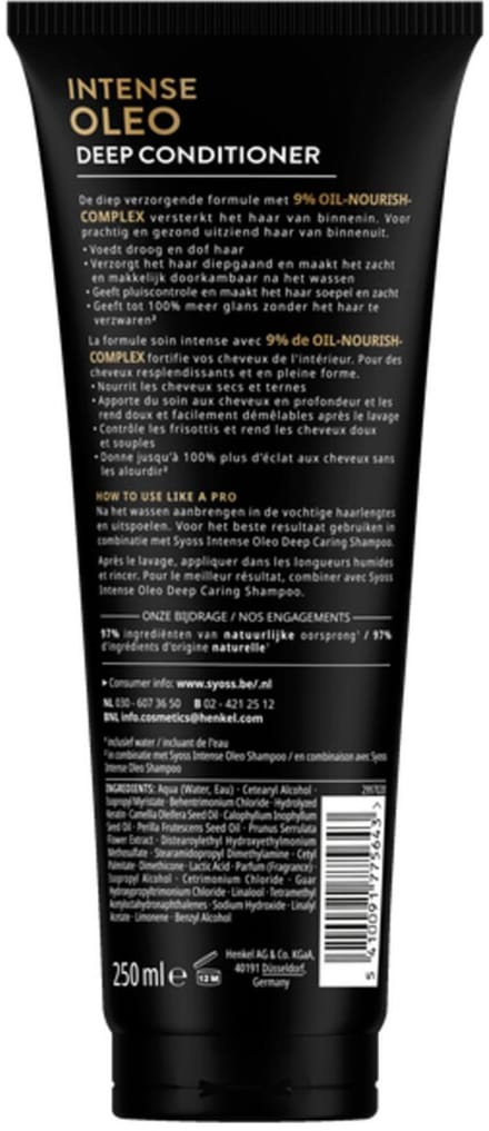 Syoss Oleo Conditioner - 250 ml