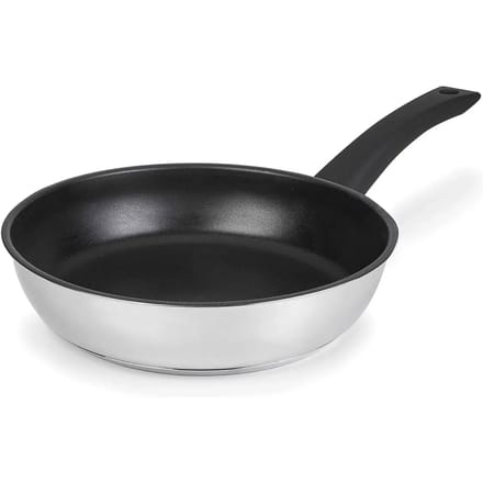 Gladde koekenpan van roestvrij staal Lacor Home 18/10 D,20 cm