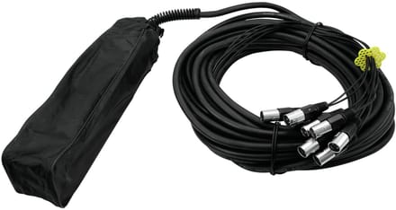 Omnitronic MUS-820 Stagebox 20 m Aantal ingangen:8 x Aantal uitgangen:8 x