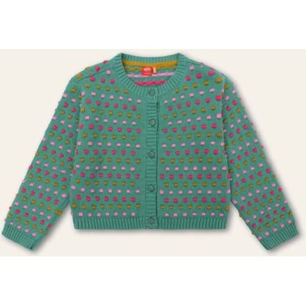 Oilily Vera Vest- maat104/4yr Creme de Menthe