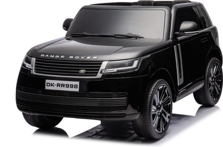 Range Rover 12V 2 Persoons Kinderauto Zwart