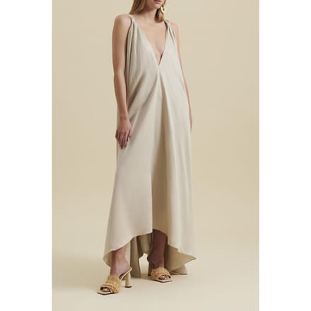 Anne Fontaine Rhune Sand Größe: OS | Maxikleider Outlet | Damen | Braun