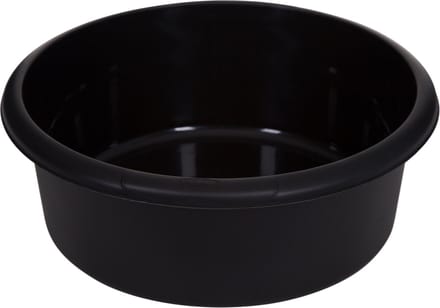Whitefurze Afwasteil/afwasbak - 8 liter - zwart - 34 x 34 x 13 cm