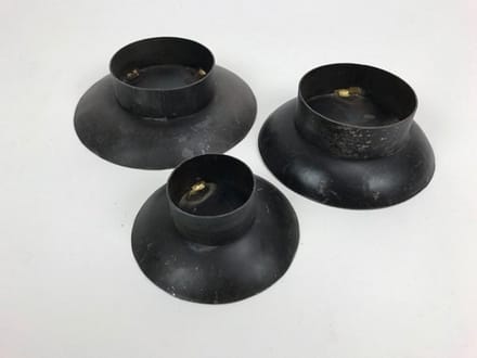 T.Light Holder Recycle Iron 15x8x4 cm