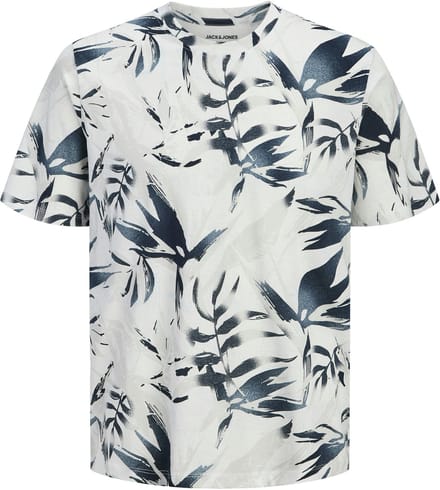 JACK&JONES - JJHONOLULU AOP TEE SS CREW NECK PLS - Jongens - T-shirts
