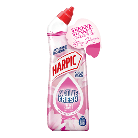 Harpic Actieve Verse Rozebloesem Toiletreiniger - 750ml