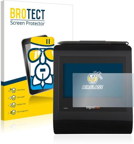 Screenprotector voor Signotec Signature Pad Gamma Beschermglas transparant