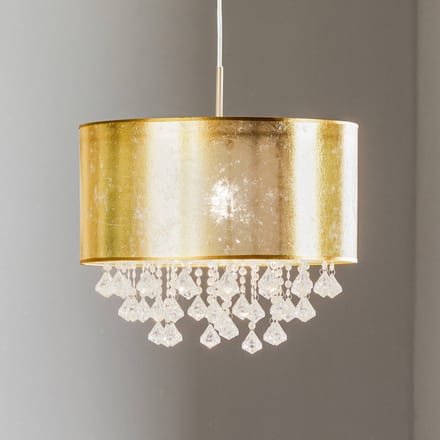 Hanglamp - goud - Amy - metaal - Ø 40cm - E27 - 15187H3 - Globo