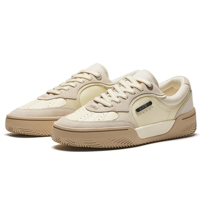 Anta Kai Tribe Blanc Amande Baskets Unisexe 112431805S-1 45 beige