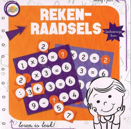 Reken Raadsels vanaf 4 jaar.