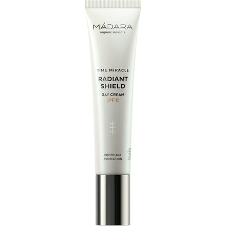 MÁDARA Time Miracle Radiant Shield Dagcreme 40 ml - Anti rimpel moisturizer - hyaluronzuur - SPF 15