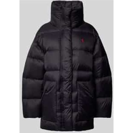 Regular fit donsjack met logo-stitching