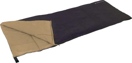 Eurotrail Slaapzak Spring - Deken - Navy/Taupe