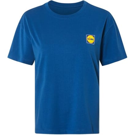 ESMARA Lidl dames T-shirt (Blauw, M (40/42))