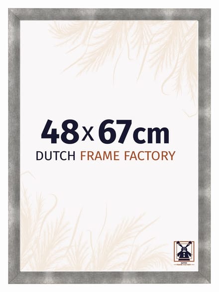 Fotolijst 48x67 cm - MDF - Metaal Vintage - Praag