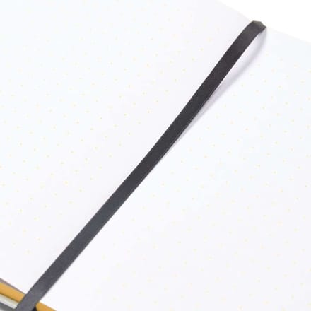 Copenhagen Design - Notitieboek Klein Gestipt - Yellow 012 - Papier - Geel