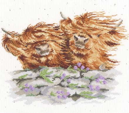 Borduurpakket - Hannah Dale - Blown Away - Bothy Threads